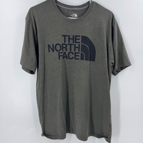 The North Face Tan and Black Short Sleeve Tee - Picture 1 of 5